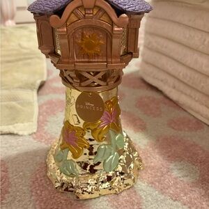 Disney Princess Rapunzel Tower BATH & BODYWORKS Candle Holder see pics IMPERFECT